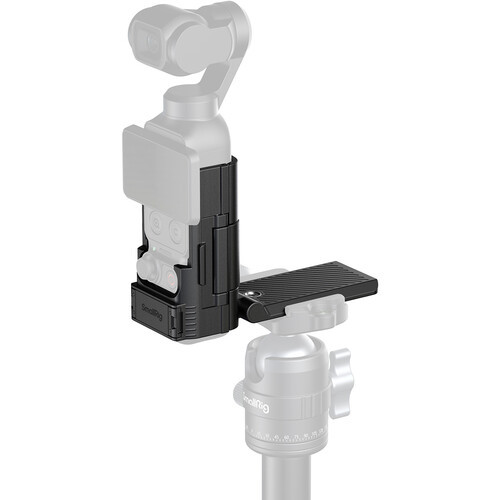 SmallRig 6009 tabletop stand and tripod mounting example