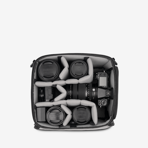 Wandrd Essential Deep Camera Cube V2 器材收納示例