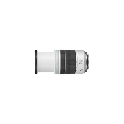Canon RF70-200mm F4 L IS USM 伸展狀態側面官方圖片