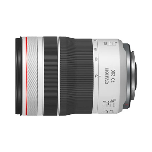 Canon RF70-200mm F4 L IS USM 收納狀態側面官方圖片