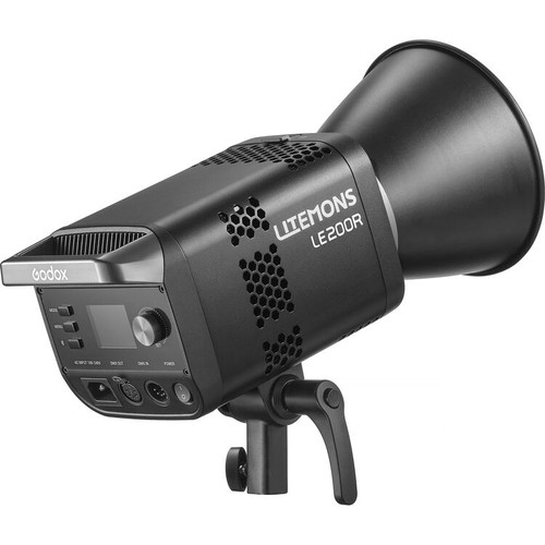 Godox LE200R Litemons RGB LED Monolight 產品角度圖 3（黑色）