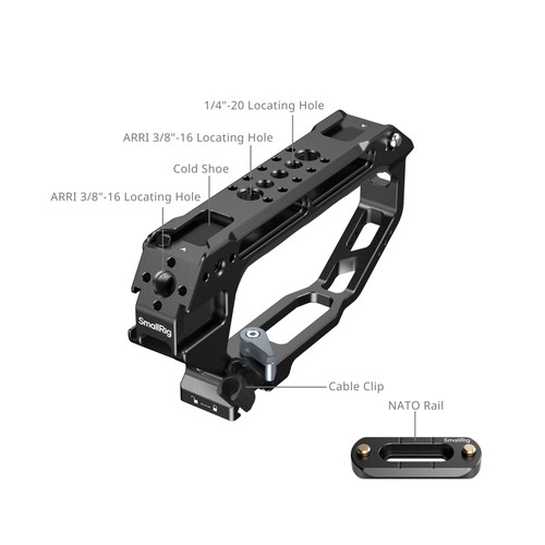 SmallRig 6778 Sony FX5 手持套籠連 D-Style 頂部手柄 套裝內容