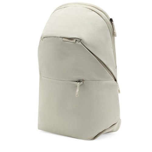 City Backpack 22L Moon with front zip stash pocket | Peak Design official