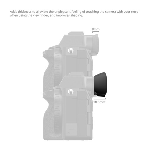 SmallRig 5255 加深 18.5 mm 眼罩設計