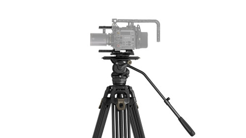 Tilta TT-CT12-75-SG CT12 75mm 油壓雲台承托電影攝影機示意