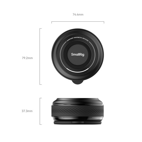 SmallRig 6061 折疊尺寸示意