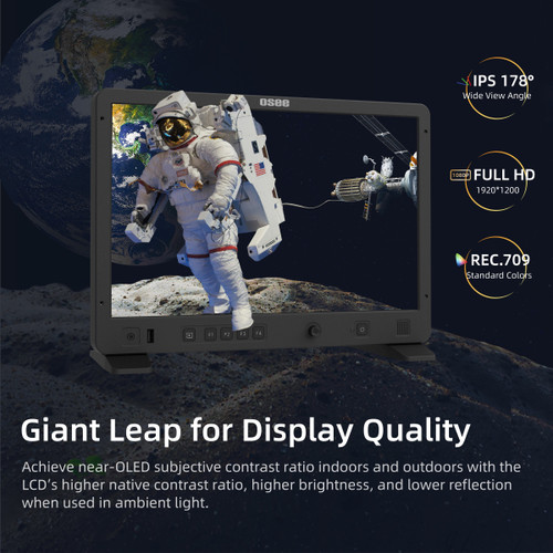 OSEE Mega 15S 15.4" Ultra-Bright HDR Field Production Monitor (V-Mount) 專業監視器