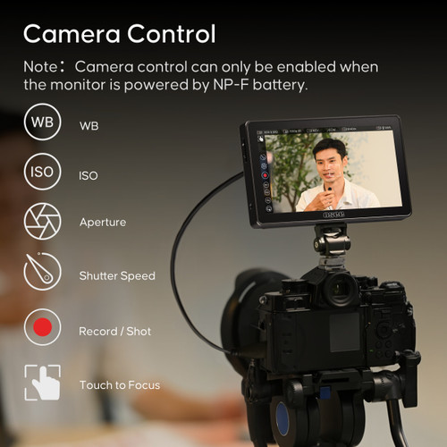 OSEE G7 Pro 7" Touchscreen HDMI/SDI Field Monitor with Camera Control 攝影監視器