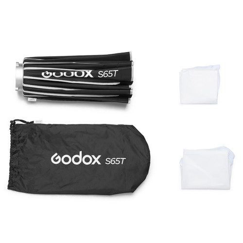 Godox 神牛 S65T 65cm 傘式快開柔光箱柔光箱與隨附配件展示