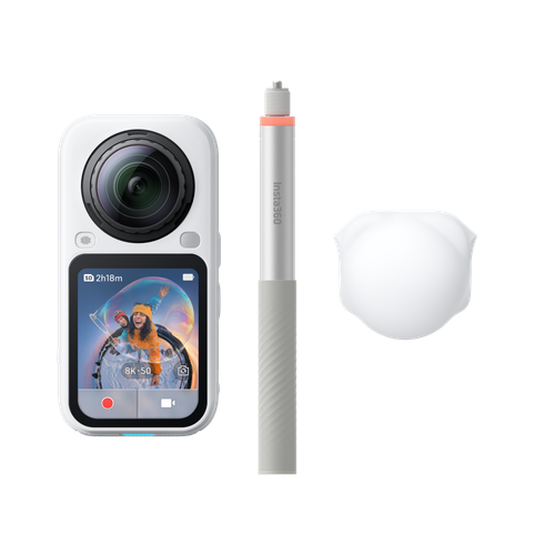 Insta360 X6 8K Get-Set Bundle 人氣套裝 (雪山白) 套裝圖片