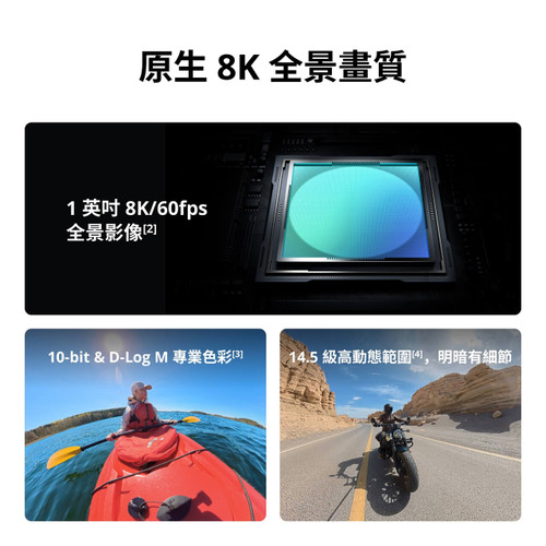 DJI Osmo 360 II Standard Combo 標準套裝 官方圖片 04