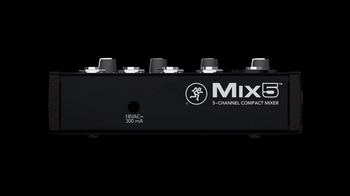 Mackie MIX5 - Mix5 back angle image