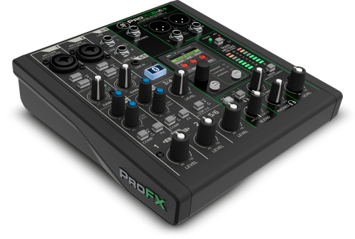 Mackie ProFX6v3+ 6 聲道類比混音器