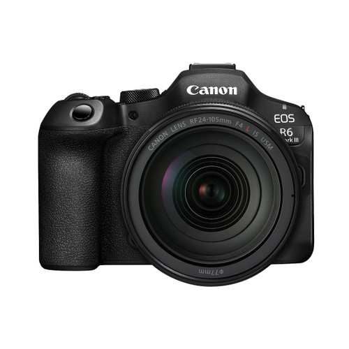 Canon EOS R6 Mark III 連 RF24-105mm F4 L IS USM 鏡頭套裝正面官方圖片