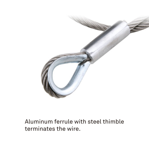 Kupo SW-03 100cm Safety Wire 4.8mm 安全線 (銀色) official product image 4