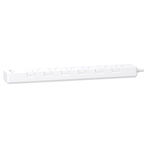 Schneider Electric 施耐德電氣 TSH36ACUSB_3_WE AvatarOn Extend Extension Socket 六位獨立開關安全插座(白色)