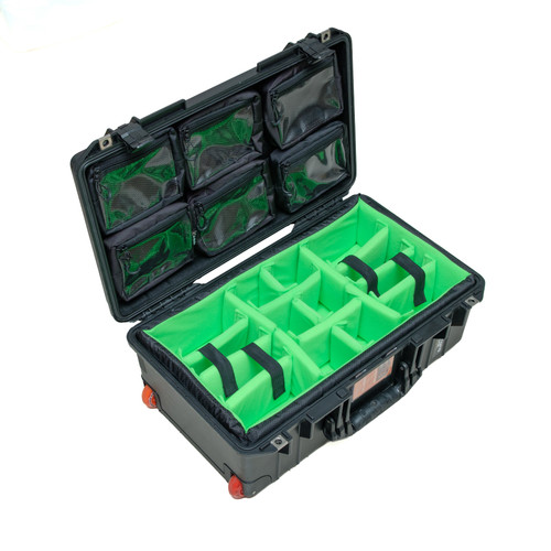 A-MoDe IN1510LG Pelican 1510 IM2500 內層相機間格 (螢光綠) - 官方圖片 5