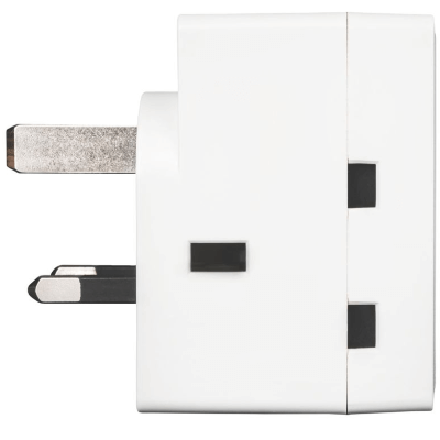 Schneider Electric 施耐德電氣 E13FA3W 13A 3 Way Fused Adaptor 3位保險絲萬能插蘇 product image 1