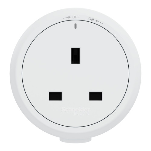 Schneider Electric 施耐德電氣 A3J21426_WE Easy Series Socket Outlet 13A 三極插座模組 (白色)