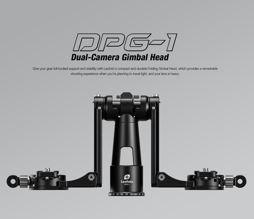 Leofoto 徠圖 DPG-1 Dual-Camera Gimbal Head 雙機位懸臂雲台