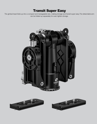 Leofoto 徠圖 DPG-1 Dual-Camera Gimbal Head 雙機位懸臂雲台
