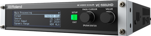 Roland VC-100UHD 4K Video Scaler 影像縮放轉換器正面