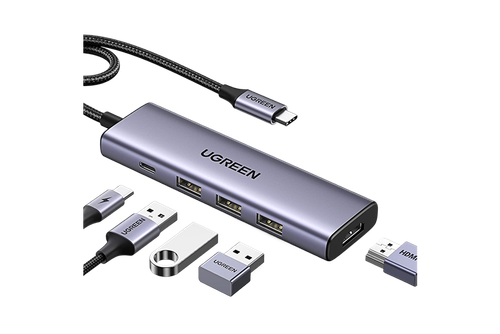 Ugreen 綠聯 CM511 USB-C Hub 5合1多功能轉接器