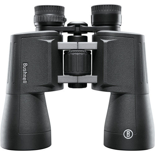 Bushnell PowerView 2 12×50 雙筒望遠鏡 (PWV1250) — 機身及中央對焦旋鈕