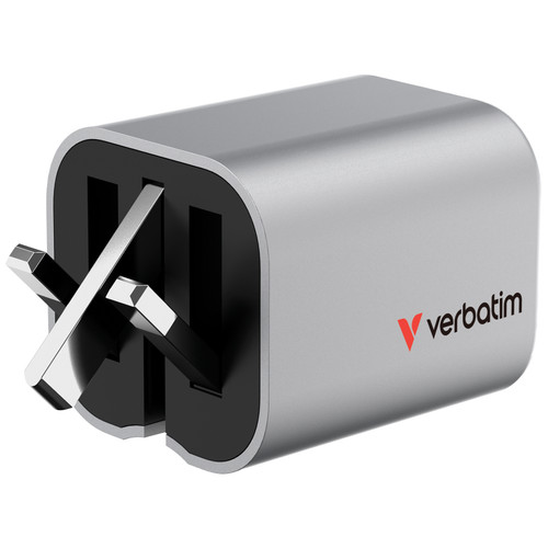 Verbatim 32351 GaN 65W 三端口充電器 - 灰色 — 產品外觀及細節 1