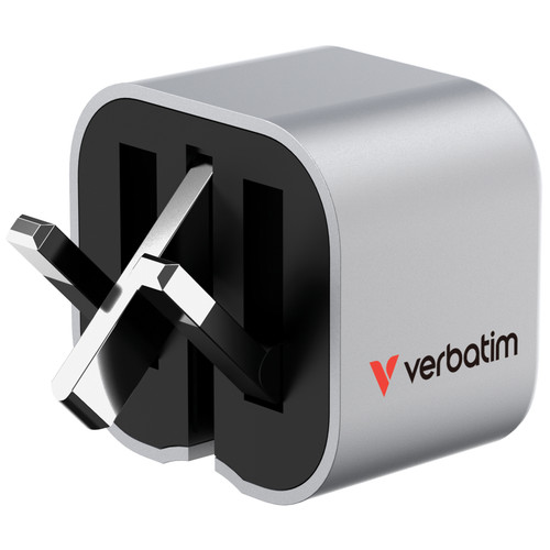 Verbatim 32350 GaN 35W 雙端口充電器 - 灰色 — 產品外觀及細節 1