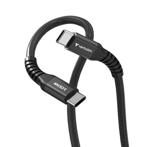Verbatim 32410 100W USB-C 磁吸充電線 2m - 黑色 — 產品外觀及細節 2