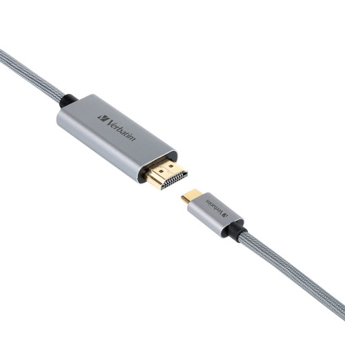 Verbatim 65709 USB-C 3.1 至 HDMI 4K 線 2m - 灰色 — 產品外觀及細節 1