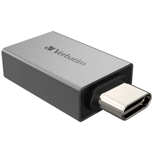 Verbatim 66885 USB 3.2 Gen 1 USB-C 轉 USB-A 轉接頭 - 灰色