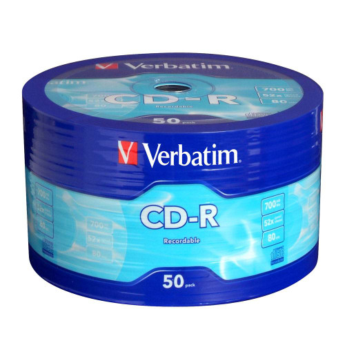 Verbatim 63308 CD-R 700MB 52X光碟 50片散裝