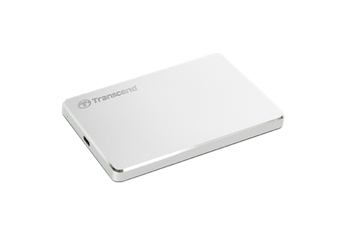 Transcend 創見 StoreJet 25C3S USB-C 外置硬碟 - 2TB 銀色