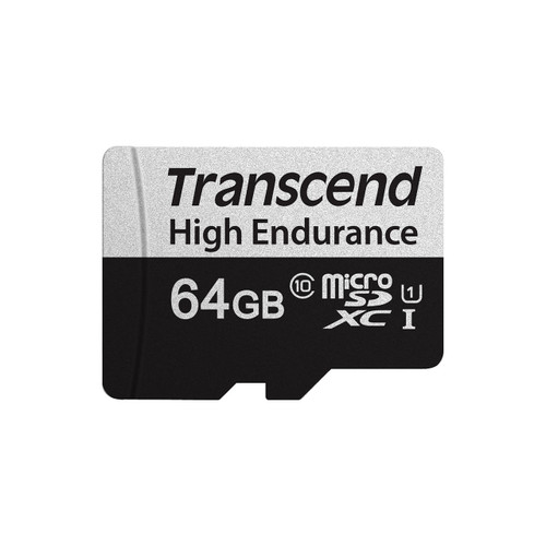 Transcend 創見 USD350V 高耐用 microSDXC 記憶卡 - 64GB