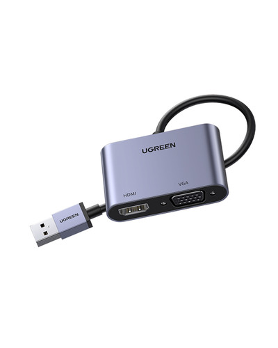 Ugreen 綠聯 CM449 USB-A 3.0 to HDMI / VGA Adapter 轉接器