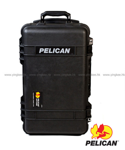 Pelican 1510SC Black 箱身正面角度