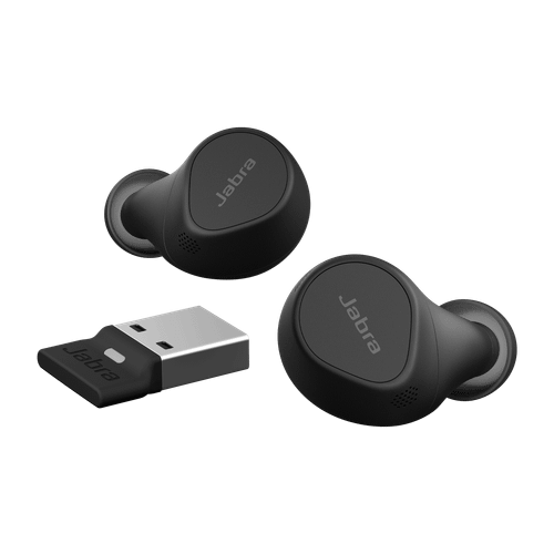 Jabra Evolve2 Buds MS 真無線耳機 - Link 380A USB-A - 圖片 1