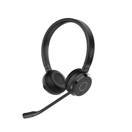 Jabra Evolve 65 TE MS Stereo 無線雙耳耳機 - USB-A - 圖片 1