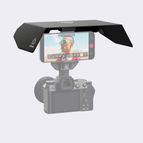 Atomos Ninja Phone 遮光罩；商品為遮光罩，不包括圖中的手機、相機及其他器材。