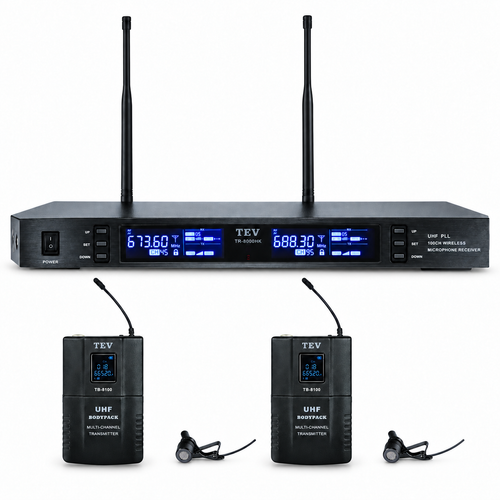 TEV TR-8000HK 雙領夾咪完整系統套裝