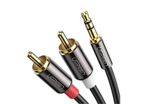 Ugreen 綠聯 AV116 3.5mm Male to Dual RCA Male Audio Cable 音源線 2M