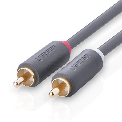 Ugreen 綠聯 AV104 Dual RCA Male to Dual RCA Male Audio Cable 音源線 2M