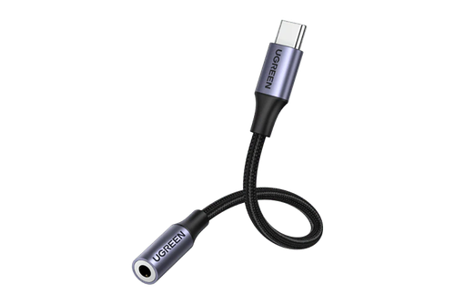 Ugreen 綠聯 AV142 USB-C to 3.5mm Female Audio Cable 音源轉接線 10CM