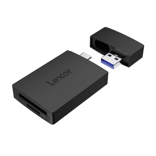 Lexar RW360 microSD／SD USB-A／USB-C 讀卡器