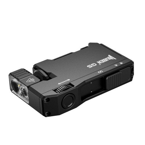WUBEN G5 400 流明 USB-C 磁吸匙扣電筒 - 黑色