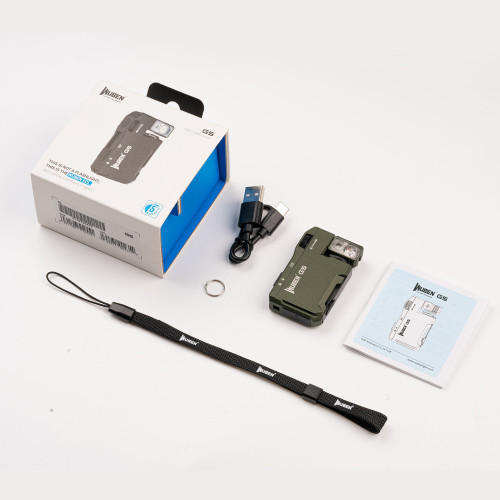 WUBEN G5 400 流明 USB-C 磁吸匙扣電筒 - 軍綠色 — 官方產品圖片 50