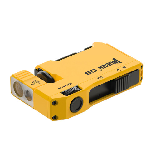 WUBEN G5 400 流明 USB-C 磁吸匙扣電筒 - 黃色