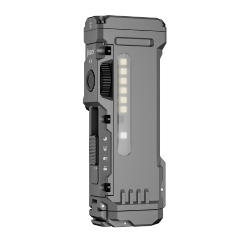 WUBEN X4 1500 流明 USB-C 多功能電筒 - 灰色 — 官方產品圖片 11